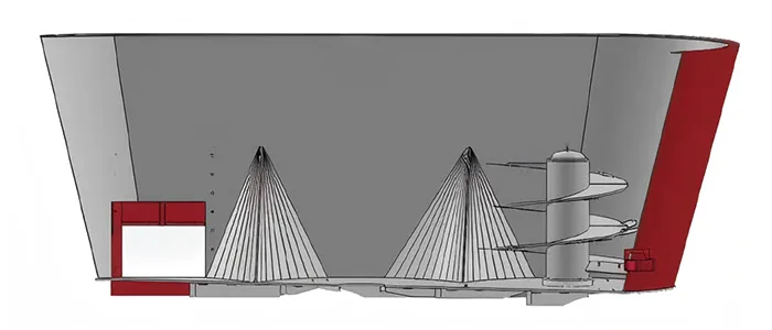 Triple Auger TMR Mixer